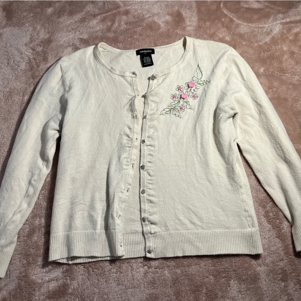 Darling Eyeshadow Cream Knit Top